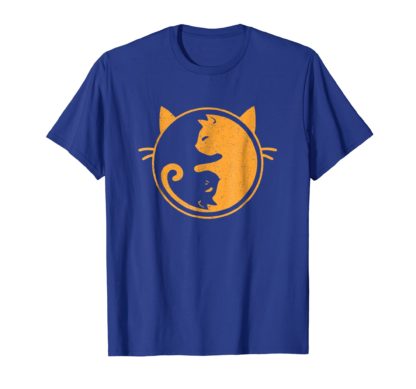 Yin Yang Balance Cat T-Shirts
